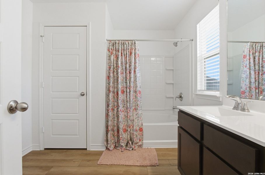 Furnished interior view inside a new home in , San Antonio (Image 15).