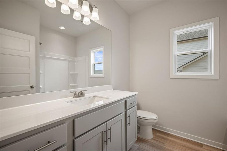 Furnished interior view inside a new home in Ponderosa Farms Reserve, Gainesville (Image 13).