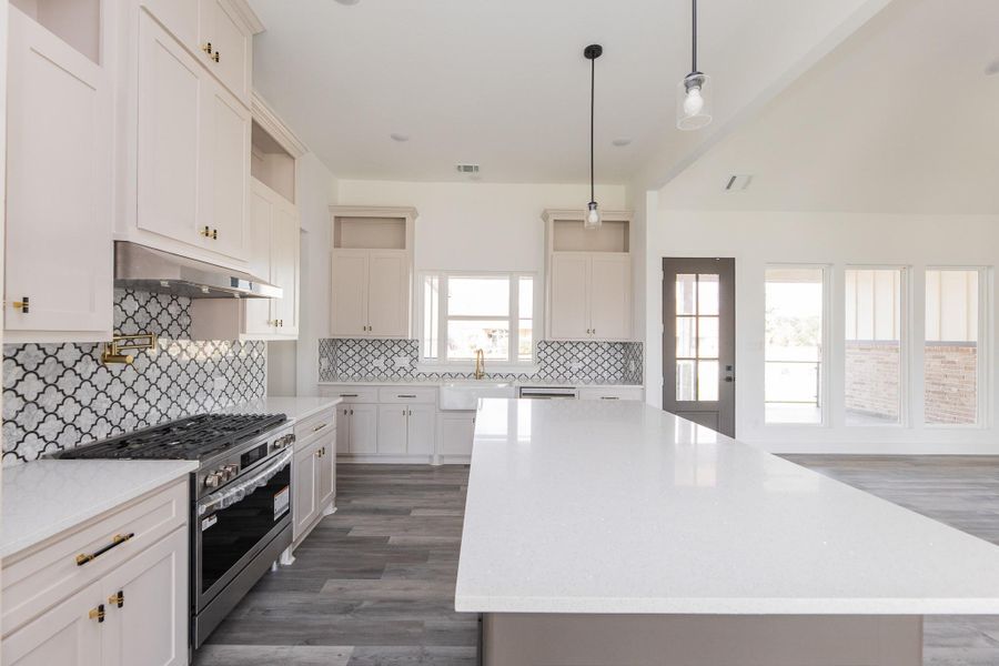Furnished interior view inside a new home in , Cypress (Image 12).