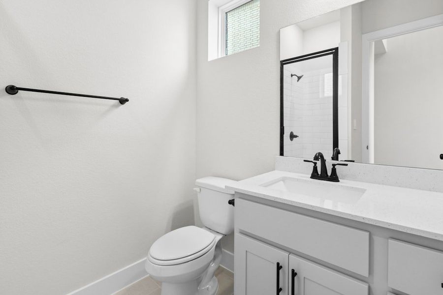 Furnished interior view inside a new home in Blackhawk, Pflugerville (Image 12).