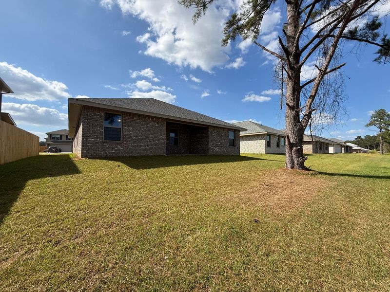 Exterior details and patio area of a home in Ridgeway Landing, Crestview (Image 1).