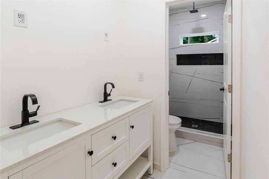 Furnished interior view inside a new home in , Stockbridge (Image 9).