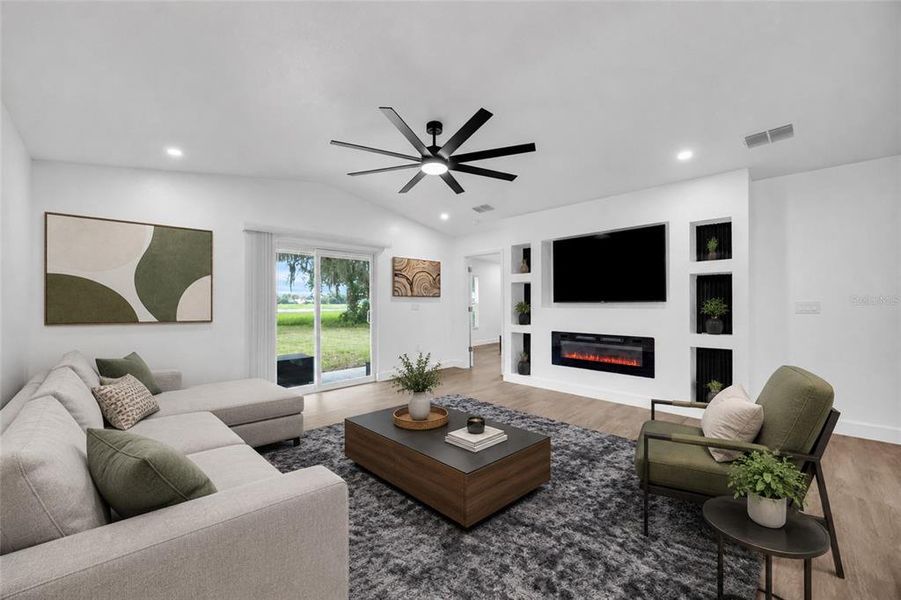 Furnished interior view inside a new home in , Sanford (Image 11). Furnished interior view inside a new home in , Sanford (Image 11).