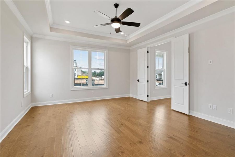 Spacious, unfurnished interior of a new home in Promenade at Sawnee Village, Cumming (Image 13).