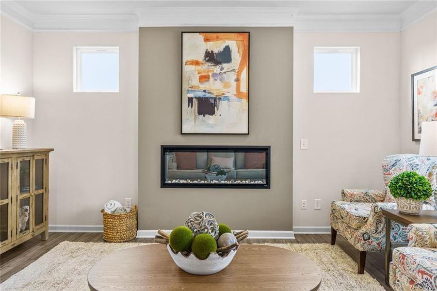 Furnished interior view inside a new home in Fair Oak, Calhoun (Image 16). Furnished interior view inside a new home in Fair Oak, Calhoun (Image 16).