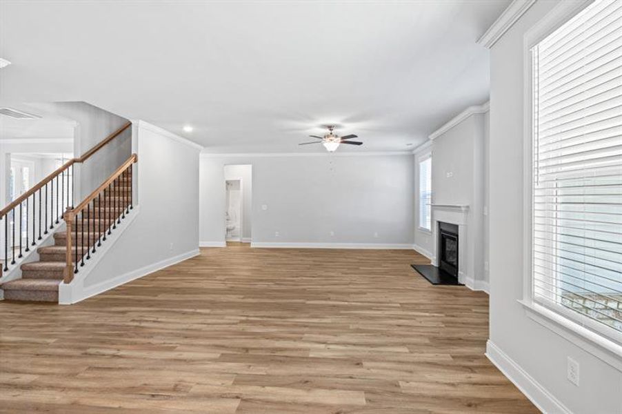 Spacious, unfurnished interior of a new home in Ruby Creek Estates, Atlanta (Image 31).