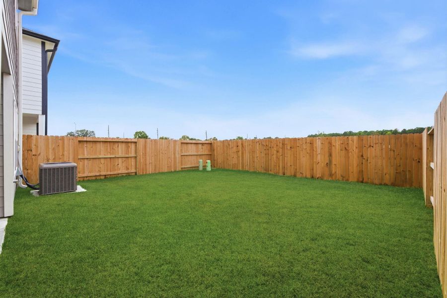 Exterior details and patio area of a home in , Houston (Image 29). Exterior details and patio area of a home in , Houston (Image 29).
