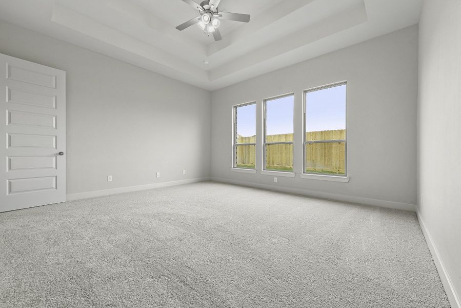 Spacious, unfurnished interior of a new home in Harvest Green, Richmond (Image 23). Spacious, unfurnished interior of a new home in Harvest Green, Richmond (Image 23).
