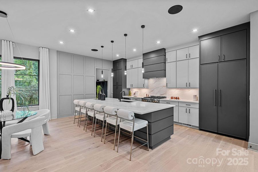 Furnished interior view inside a new home in , Charlotte (Image 41).