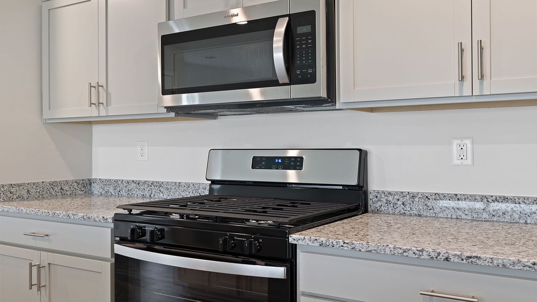 Close-up of interior finishes inside a home in Cloverdale Hills, Piedmont (Image 11).