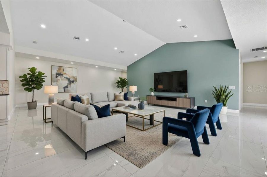 Furnished interior view inside a new home in , Largo (Image 14). Furnished interior view inside a new home in , Largo (Image 14).