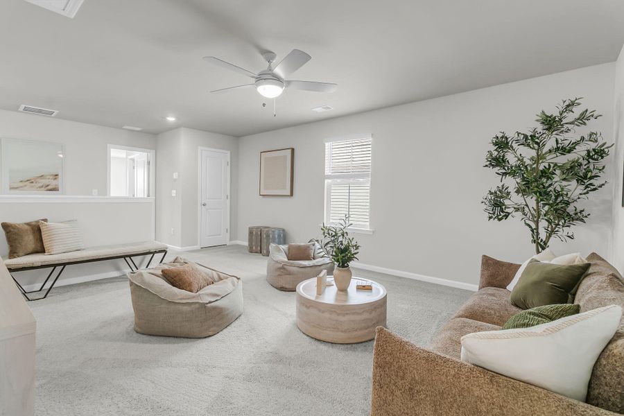 Furnished interior view inside a new home in Wildcat Chase, Summerville (Image 11).