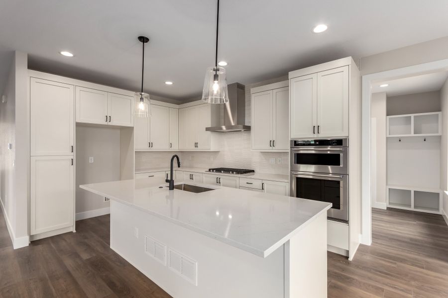 Furnished interior view inside a new home in West Grange, Longmont (Image 9).