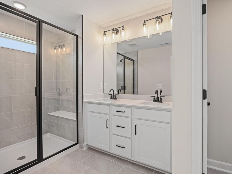Furnished interior view inside a new home in Camden Park, Knightdale (Image 13).