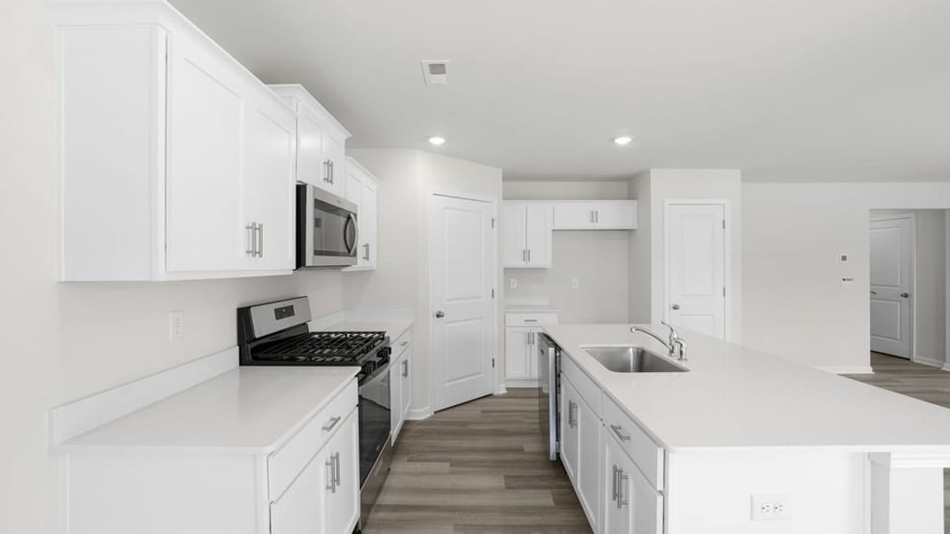Furnished interior view inside a new home in Varner Station, Woodruff (Image 9).