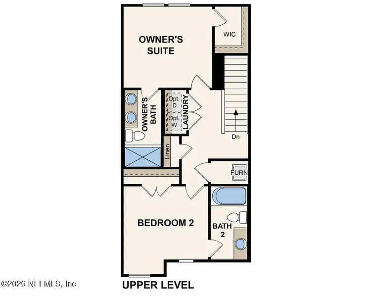 2D floor plan layout of this home in , Jacksonville, FL (Image 5). 2D floor plan layout of this home in , Jacksonville, FL (Image 5).