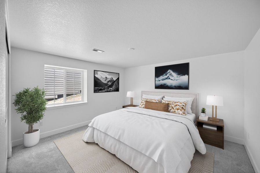 Furnished interior view inside a new home in Macanta, Castle Rock (Image 14).