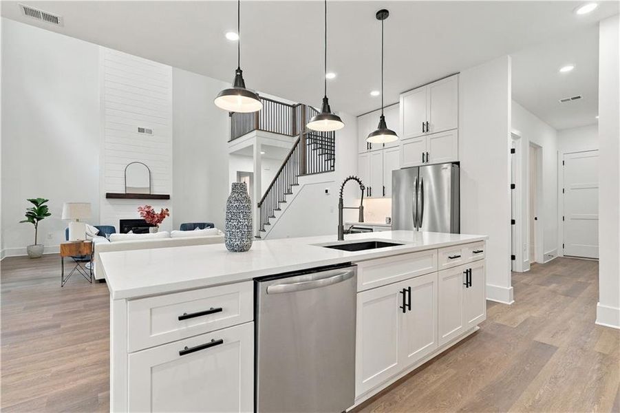 Furnished interior view inside a new home in , Jasper (Image 42).