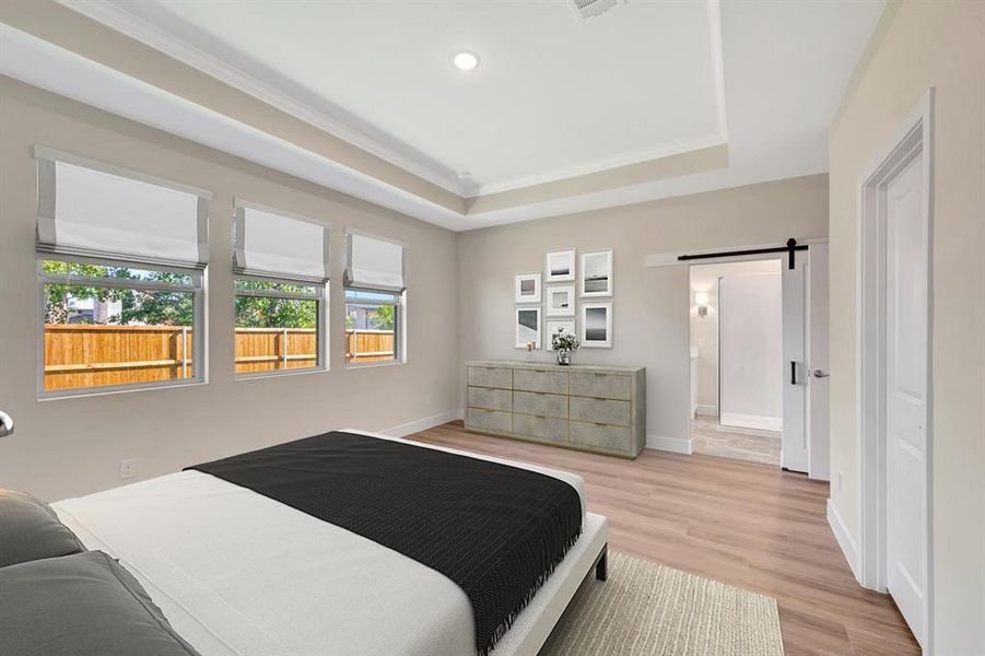 Furnished interior view inside a new home in Heritage Ranch, Sherman (Image 7). Furnished interior view inside a new home in Heritage Ranch, Sherman (Image 7).