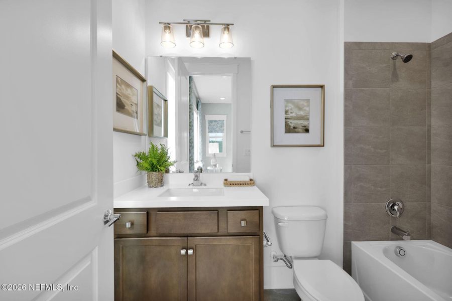 Furnished interior view inside a new home in , Ponte Vedra (Image 14).