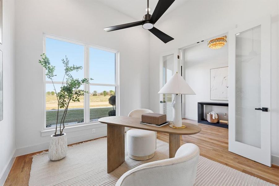 Furnished interior view inside a new home in , Red Oak (Image 8).