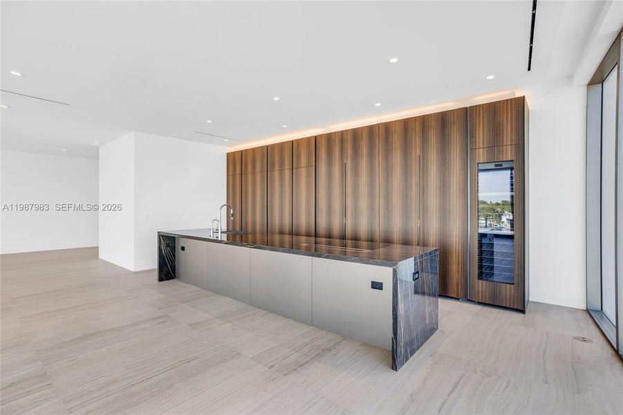 Furnished interior view inside a new home in , Miami (Image 12).