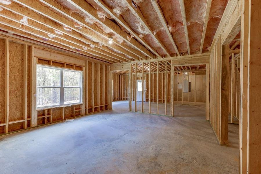 In-progress construction of a new home in , Bishop, GA (Image 59).