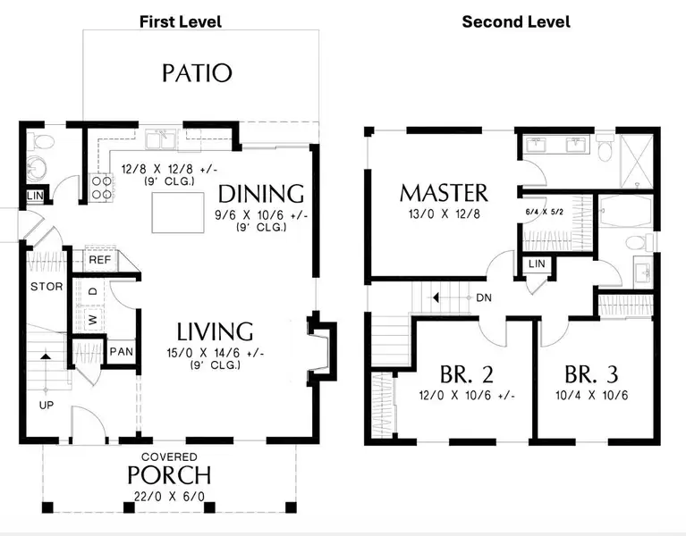 2D floor plan layout of this home in , Penrose, NC (Image 3).