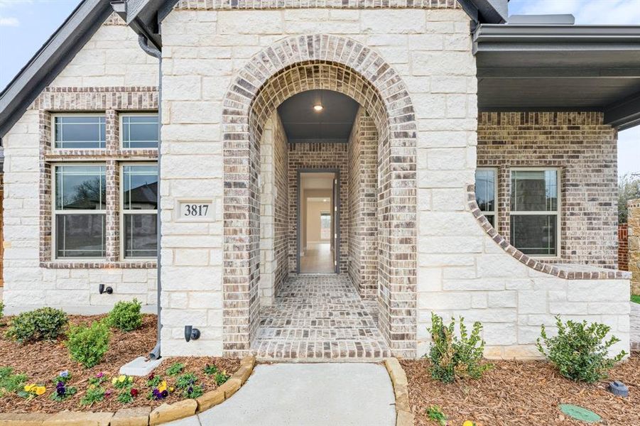 Exterior details and patio area of a home in Grace Park, Bedford (Image 3).