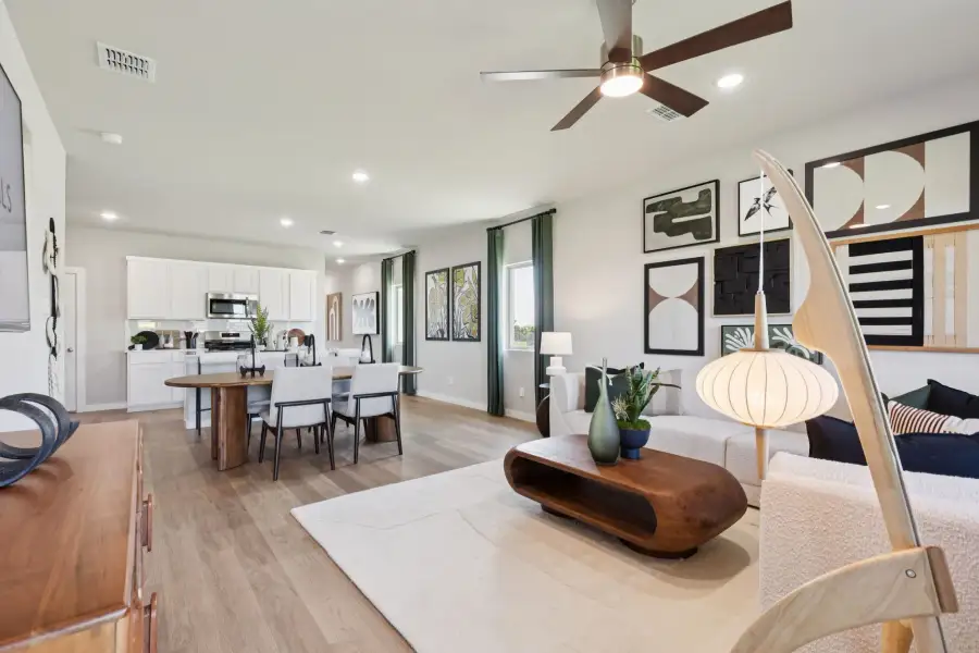 First Floor in the Magnolia home plan by Trophy Signature Homes – REPRESENTATIVE PHOTO First Floor in the Magnolia home plan by Trophy Signature Homes – REPRESENTATIVE PHOTO