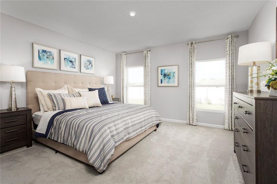 Furnished interior view inside a new home in Hillwood Preserve, Bradenton (Image 10).