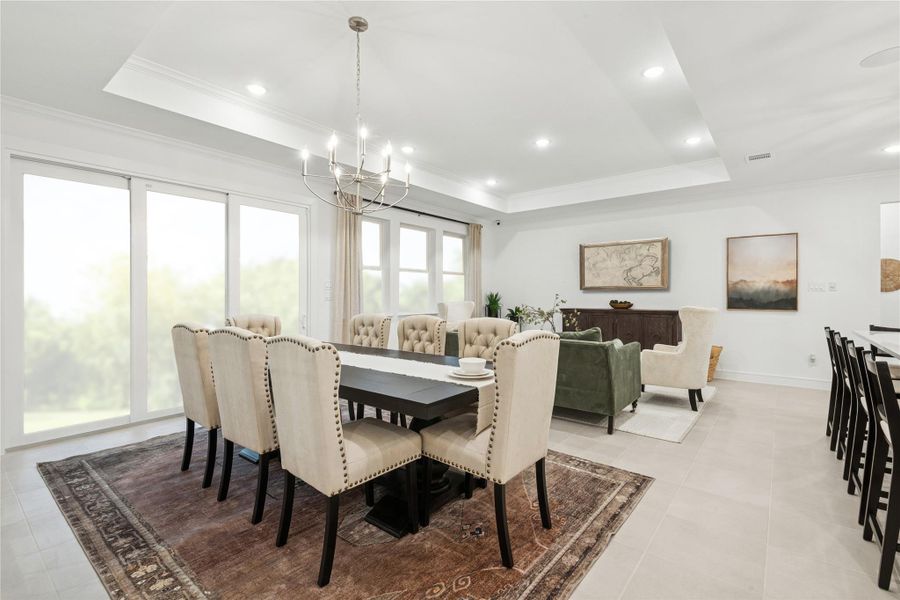 Charming dining area (*Photo not of actual home and used for illustration purposes only.)