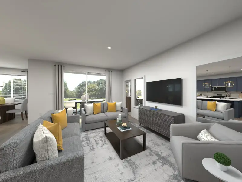Furnished interior view inside a new home in , Apopka (Image 5).