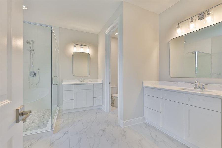 Furnished interior view inside a new home in , Tampa (Image 16).