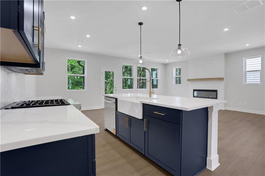 Furnished interior view inside a new home in Cambridge at Steels Bridge, Canton (Image 7).