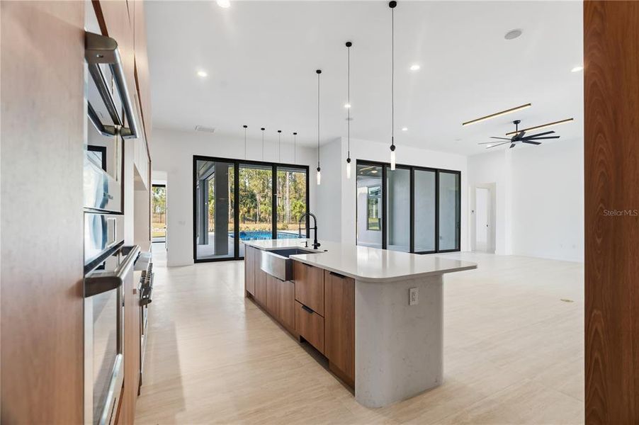 Furnished interior view inside a new home in , Montverde (Image 14).