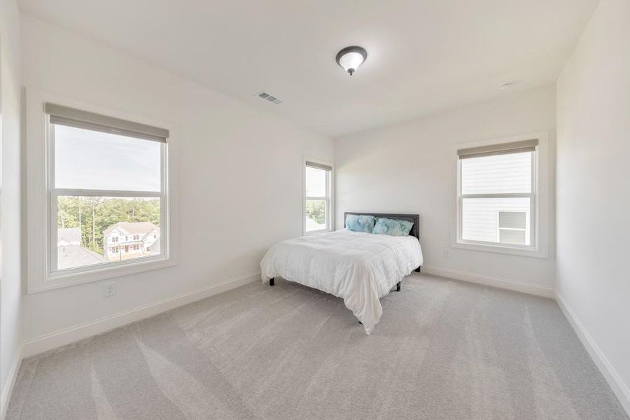 Furnished interior view inside a new home in , Woodstock (Image 42).