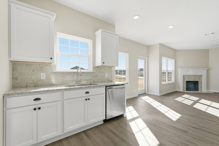 Representative furnished interior of a home built from the The Chatman by RTS Homes in The Gardens at 15 West, Hinesville (Image 11).