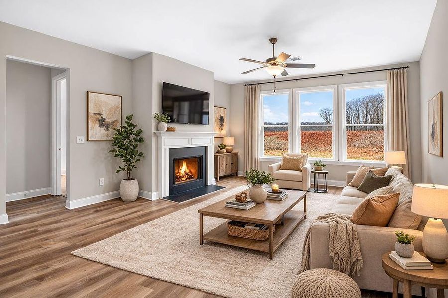 Furnished interior view inside a new home in , Homer (Image 7).