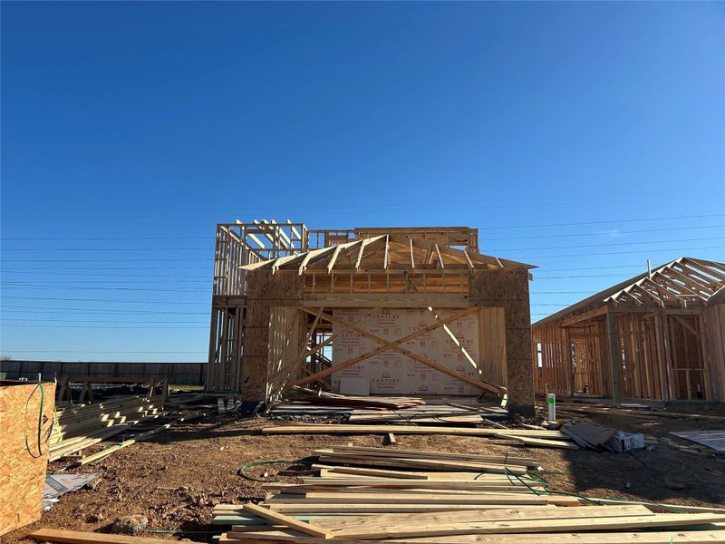 In-progress construction of a new home in Paloma at Sanford Farms, Waller, TX (Image 20).