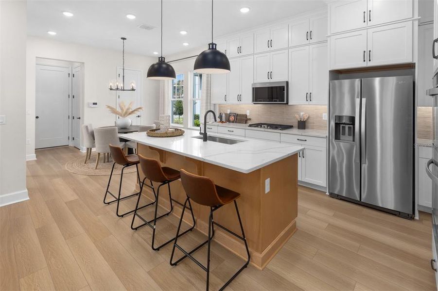 Furnished interior view inside a new home in Celebration, Celebration (Image 15).