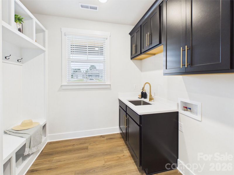 Furnished interior view inside a new home in , Mooresville (Image 18).