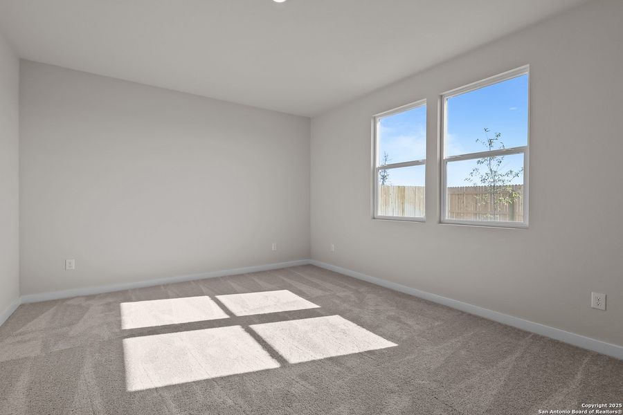Spacious, unfurnished interior of a new home in Applewhite Meadows, San Antonio (Image 15). Spacious, unfurnished interior of a new home in Applewhite Meadows, San Antonio (Image 15).