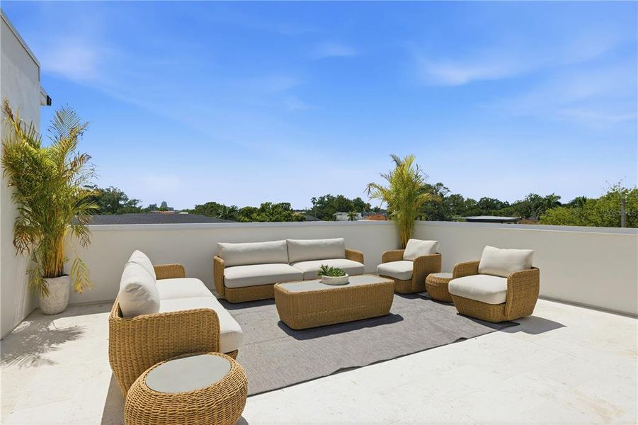 Exterior details and patio area of a home in , Tampa (Image 33). Exterior details and patio area of a home in , Tampa (Image 33).