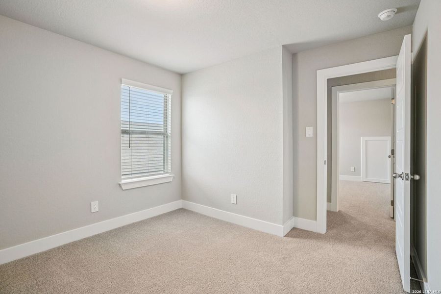 Spacious, unfurnished interior of a new home in Legendary Trails - Premier Series, Cibolo (Image 36).