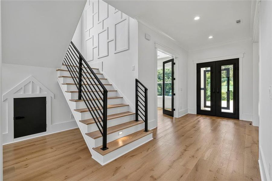Spacious, unfurnished interior of a new home in , Braselton (Image 26). Spacious, unfurnished interior of a new home in , Braselton (Image 26).