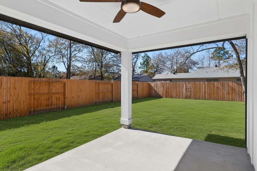 Exterior details and patio area of a home in , Cleveland (Image 22).