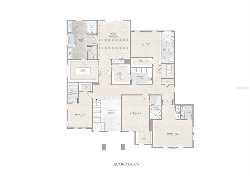 2D floor plan layout of this home in , Tampa, FL (Image 3). 2D floor plan layout of this home in , Tampa, FL (Image 3).