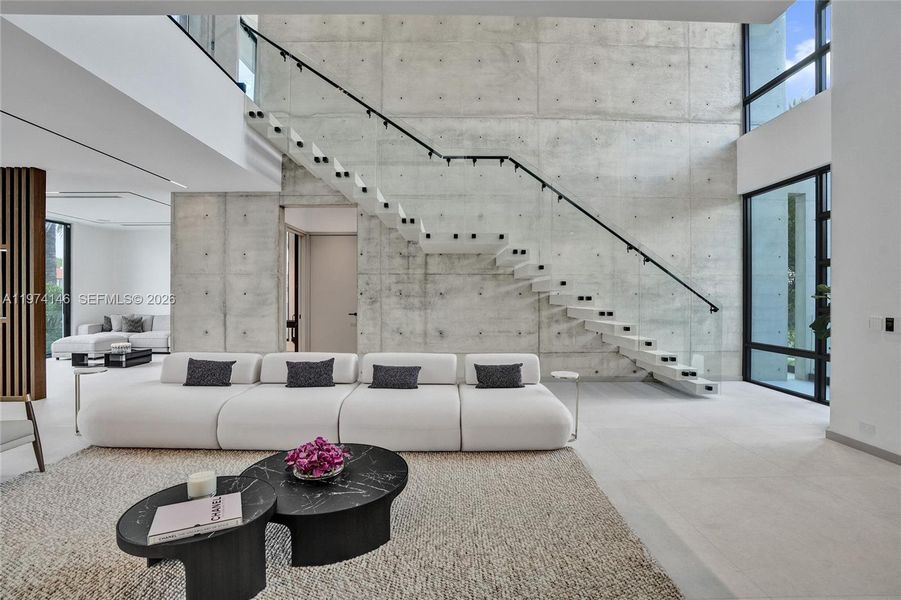 Furnished interior view inside a new home in , Miami Shores (Image 32).