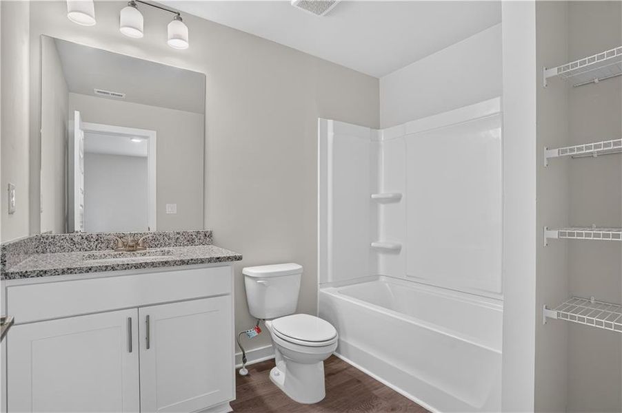 Furnished interior view inside a new home in The Cottages at East Lanier, Fayetteville (Image 6).